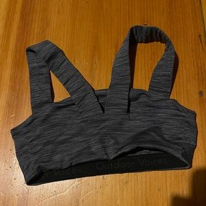 Outdoor voices sports bra